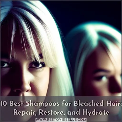 shampoo and conditioner bleached hair