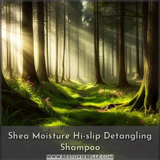 Shea Moisture Hi-slip Detangling Shampoo