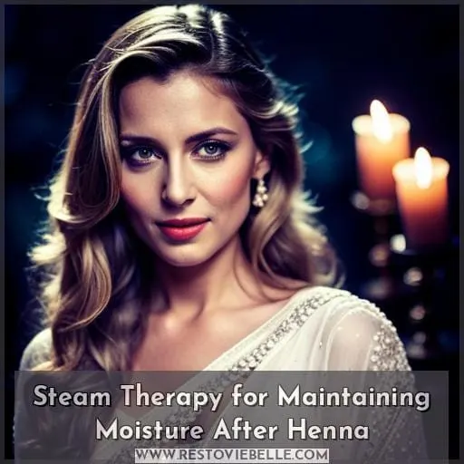 Steam Therapy for Maintaining Moisture After Henna