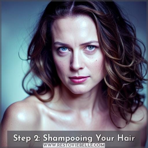 Step 2: Shampooing Your Hair Step 2: Shampooing Your Hair