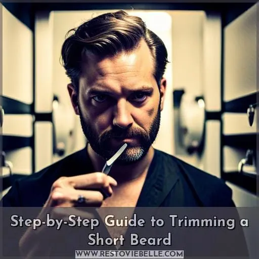 Step-by-Step Guide to Trimming a Short Beard