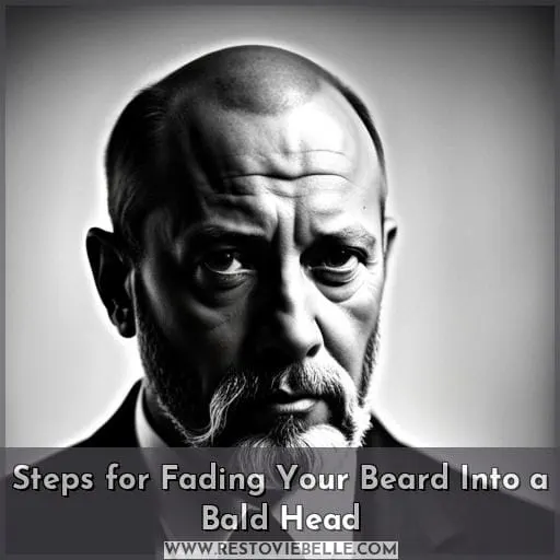 Steps for Fading Your Beard Into a Bald Head
