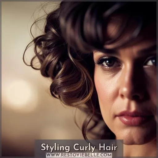 Styling Curly Hair