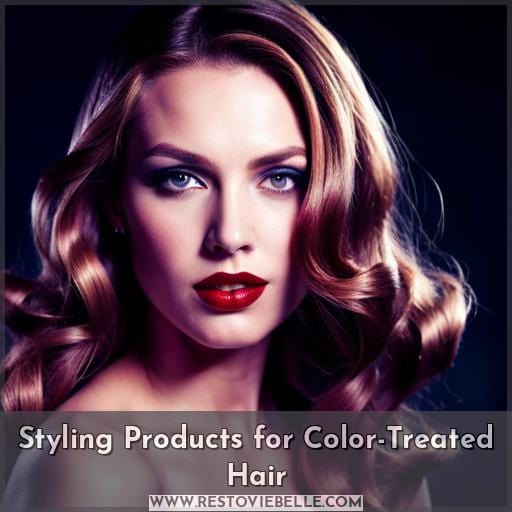 Styling Products for Color-Treated Hair