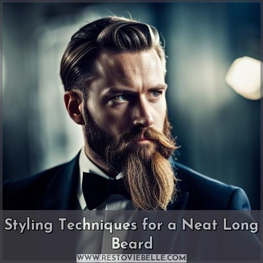 Styling Techniques for a Neat Long Beard