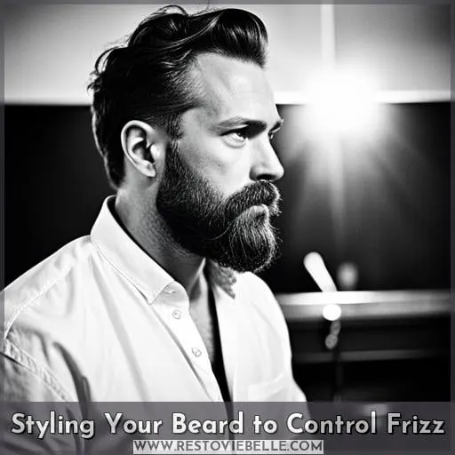 Styling Your Beard to Control Frizz