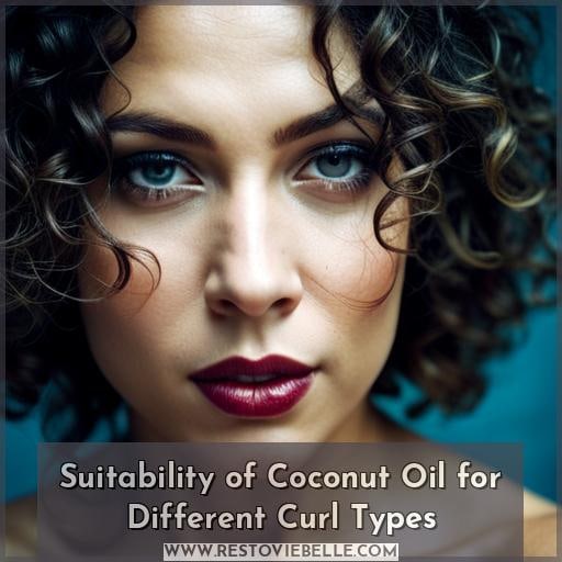 Suitability of Coconut Oil for Different Curl Types