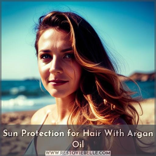 Sun Protection for Hair With Argan Oil