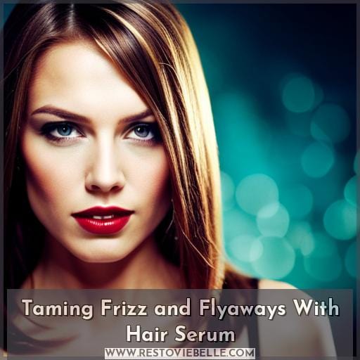 Taming Frizz and Flyaways With Hair Serum