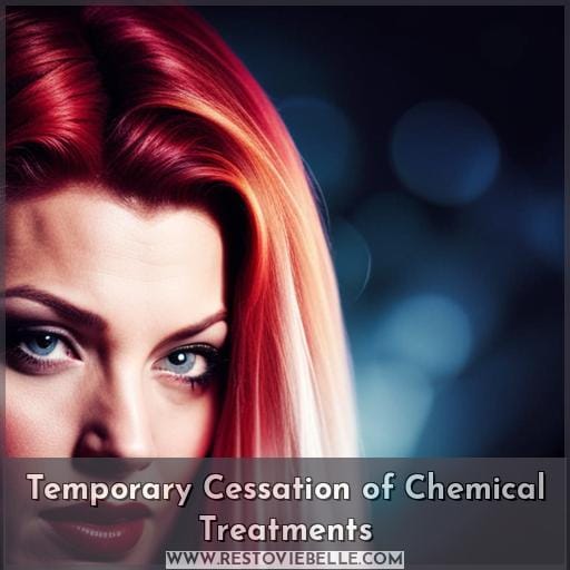 Temporary Cessation of Chemical Treatments
