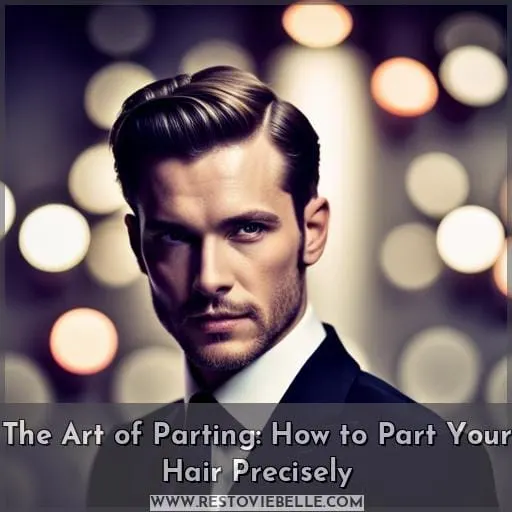 The Art of Parting: How to Part Your Hair Precisely