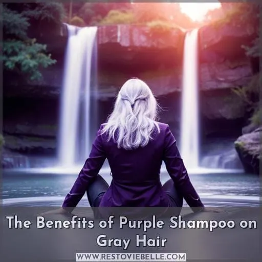 The Benefits of Purple Shampoo on Gray Hair