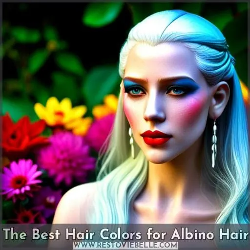 The Best Hair Colors for Albino Hair