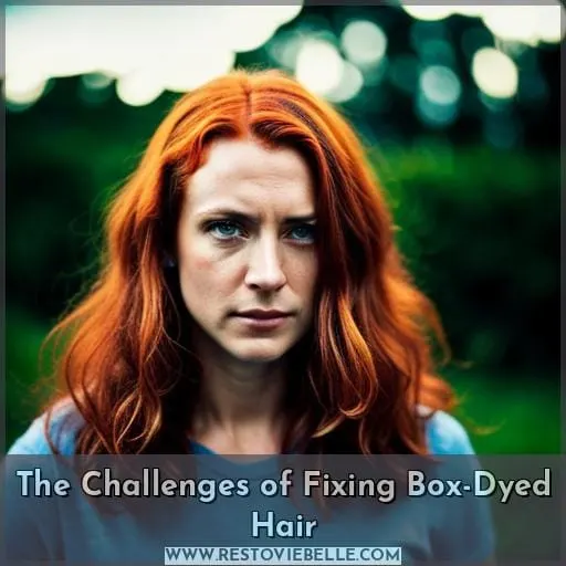 The Challenges of Fixing Box-Dyed Hair