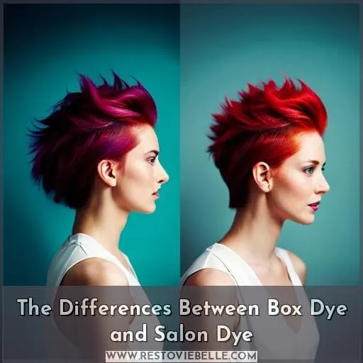 The Differences Between Box Dye and Salon Dye