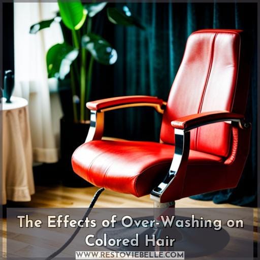 The Effects of Over-Washing on Colored Hair