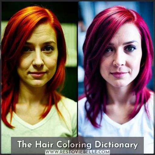 The Hair Coloring Dictionary