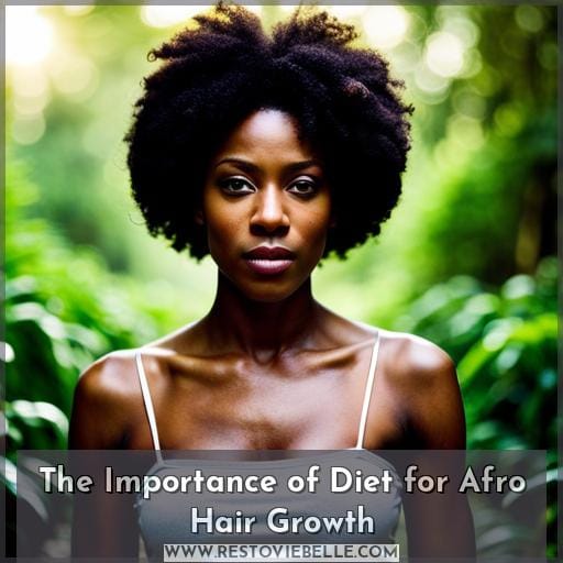 The Importance of Diet for Afro Hair Growth