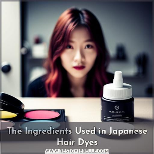 The Ingredients Used in Japanese Hair Dyes