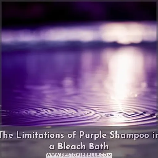 The Limitations of Purple Shampoo in a Bleach Bath