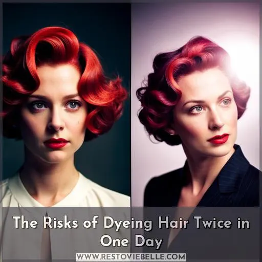 The Risks of Dyeing Hair Twice in One Day