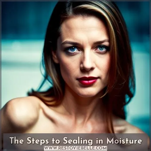 The Steps to Sealing in Moisture