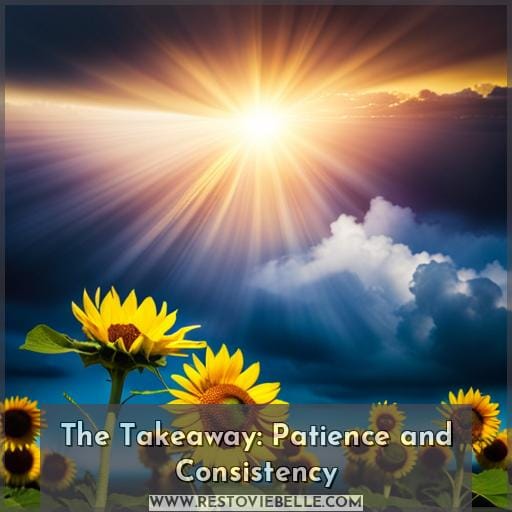 The Takeaway: Patience and Consistency