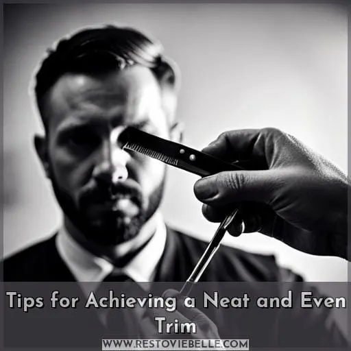 Tips for Achieving a Neat and Even Trim