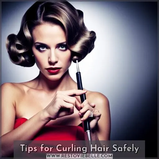 Tips for Curling Hair Safely