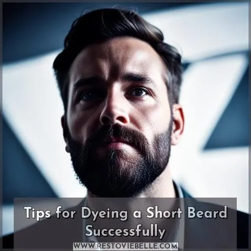 Tips for Dyeing a Short Beard Successfully