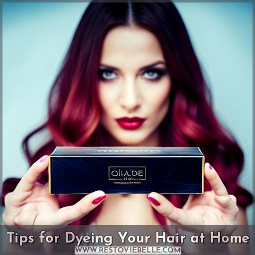 Tips for Dyeing Your Hair at Home
