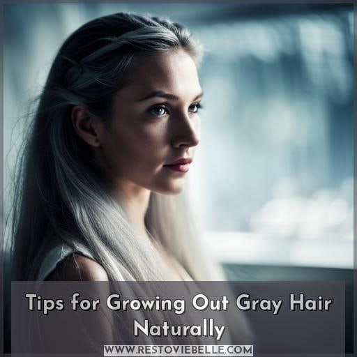 Tips for Growing Out Gray Hair Naturally