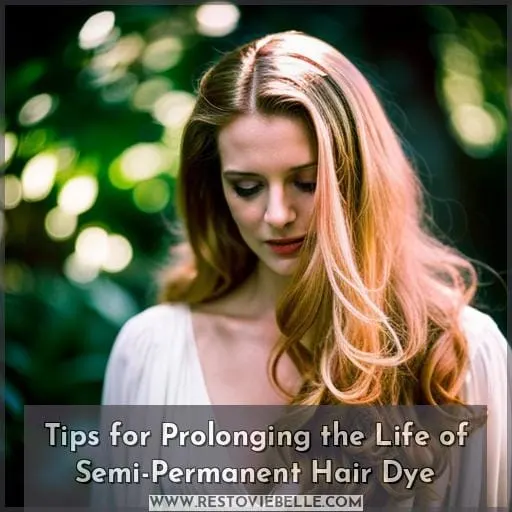 Tips for Prolonging the Life of Semi-Permanent Hair Dye