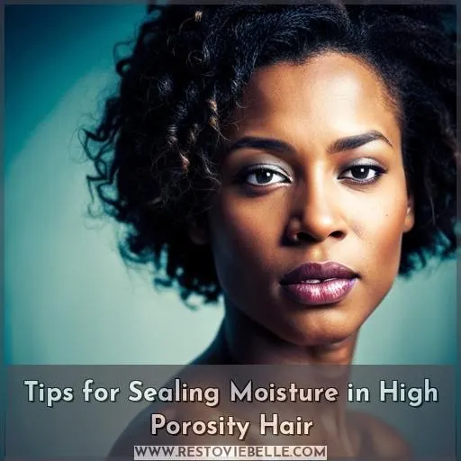 Tips for Sealing Moisture in High Porosity Hair