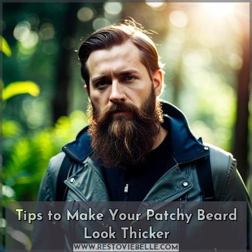 Tips to Make Your Patchy Beard Look Thicker