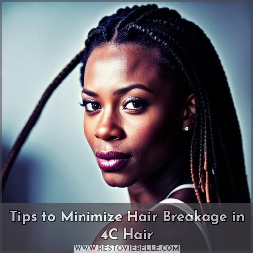 Tips to Minimize Hair Breakage in 4C Hair