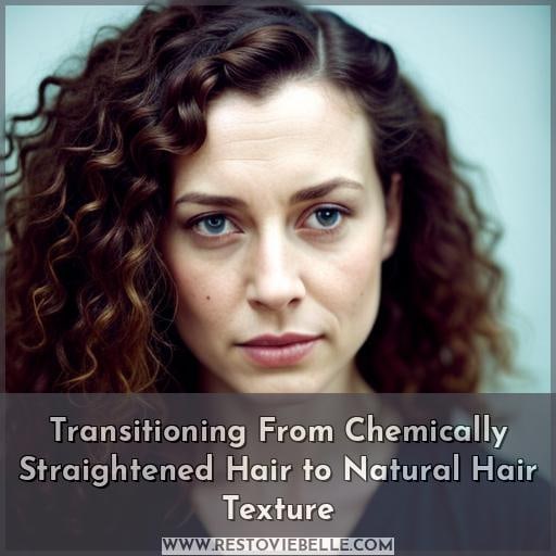 Transitioning From Chemically Straightened Hair to Natural Hair Texture