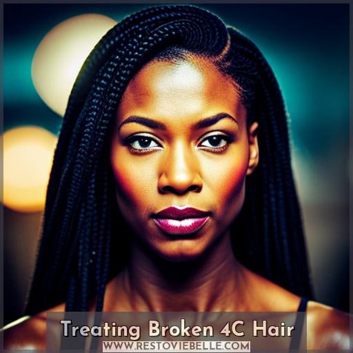 Treating Broken 4C Hair