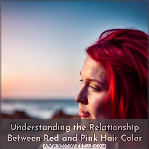 Understanding the Relationship Between Red and Pink Hair Color