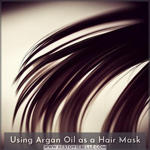 Using Argan Oil as a Hair Mask