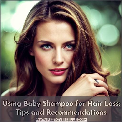 Using Baby Shampoo for Hair Loss: Tips and Recommendations