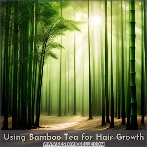 Using Bamboo Tea for Hair Growth