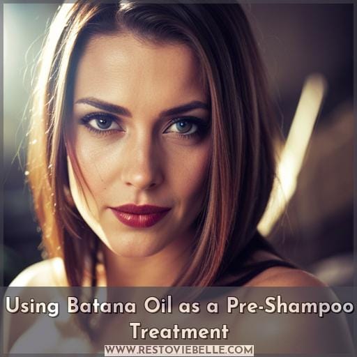 Using Batana Oil as a Pre-Shampoo Treatment