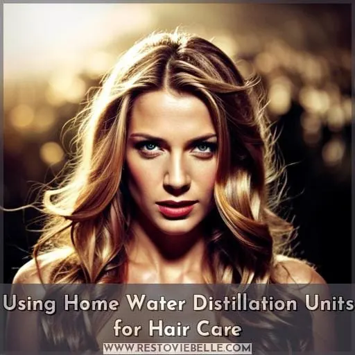 Using Home Water Distillation Units for Hair Care