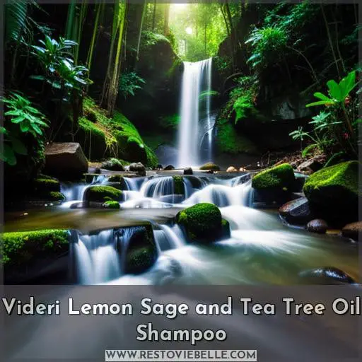 Videri Lemon Sage and Tea Tree Oil Shampoo