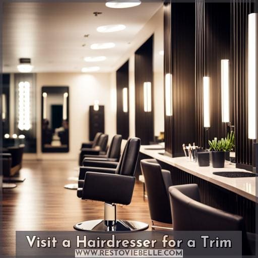 Visit a Hairdresser for a Trim