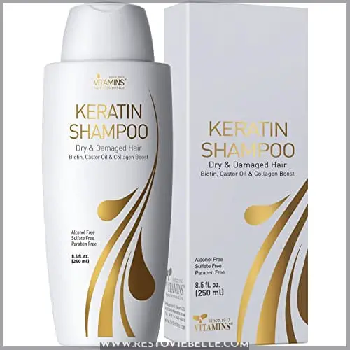 Vitamins Keratin Shampoo Hair Treatment