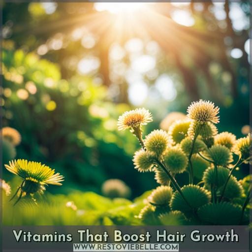 Vitamins That Boost Hair Growth