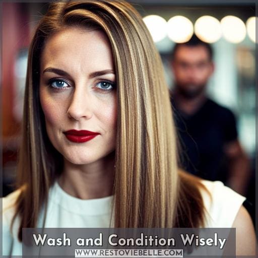 Wash and Condition Wisely