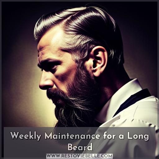 Weekly Maintenance for a Long Beard